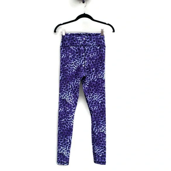 Spiritual Gangster SG High Waist Lavender Essential Purple 7/8 Yoga Leggings - Picture 2 of 5